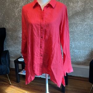 Eileen fisher button down shirt